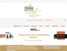 Tablet Screenshot of creahd.com